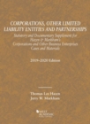 Image for Corporations, Other Limited Liability Entities, Statutory and Documentary Supplement, 2019-2020