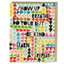 Image for Lisa Congdon Show Up, Breathe Card