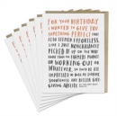 Image for 6-Pack Em &amp; Friends Awkward Birthday Card