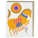 Image for 6-Pack Lisa Congdon for Em &amp; Friends Women You Are Gold Card