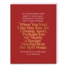 Image for 6-Pack Elizabeth Gilbert Merely A Rocket Card
