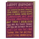 Image for 6-Pack Em &amp; Friends Everything Wonderful Birthday Greeting Cards
