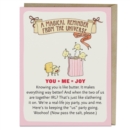Image for 6-Pack Em &amp; Friends You Me Joy Affirmators! Greeting Cards