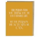 Image for 6-Pack  Elizabeth Gilbert for Em &amp; Friends The Person You Actually Are Card