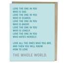 Image for 6-Pack Elizabeth Gilbert for Em &amp; Friends Love The One in You Card