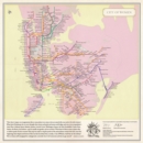 Image for City of Women New York City Subway Wall Map (20 x 20 Inches)