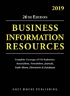 Image for Business Information Resources, 2019