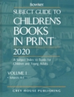 Image for Subject Guide to Children&#39;s Books In Print, 2020