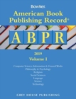 Image for American Book Publishing Record Annual - 2 Vol Set, 2019