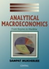 Image for Analytical Macroeconomics From Keynes to Mankiw