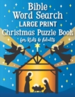 Image for Bible Word Search Large Print Christmas Puzzle Book for Kids and Adults