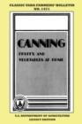 Image for Canning Fruits And Vegetables At Home (Legacy Edition) : Classic USDA Farmers&#39; Bulletin No. 1471