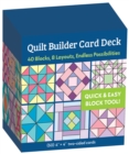 Image for Quilt Builder Card Deck : 40 Block, 8 Layouts, Endless Possibilities