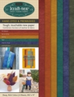 Image for kraft-tex Designer Sampler 6 Deep, Rich Colors Hand-Dyed &amp; Prewashed : Kraft Paper Fabric, 6 Sheets 8.5&quot; x 11&quot;