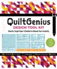 Image for QuiltGenius Design Tool Kit : Stencils, Graph Paper &amp; Booklet to Unleash Your Creativity