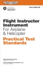 Image for Flight Instructor Instrument Practical Test Standards for Airplane &amp; Helicopter (2024)