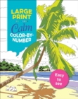 Image for Large Print Calm Color-by-Number