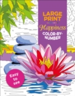 Image for Large Print Happiness Color-by-Number