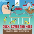 Image for Duck, Cover and Hold Prepping for Natural Disasters Coloring Book Educational