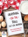 Image for Everything-on-the-Table Diet for Everyone Home Cooking Recipes Diet Journal and Food Diary