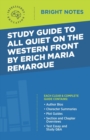 Image for Study Guide to All Quiet on the Western Front by Erich Maria Remarque