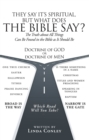 Image for They Say It&#39;s Spiritual, but What Does the Bible Say?: The Truth About All Things Can Be Found in the Bible As It Should Be