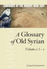 Image for A Glossary of Old Syrian