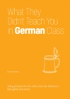 Image for What they didn&#39;t teach you in German class  : slang phrases for the cafe, club, bar, bedroom, ball game and more