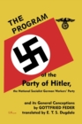 Image for The Program of the Party of Hitler,