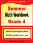 Image for Summer Math Workbook Grade 4 : Essential Learning Math Skills Plus Two Complete Math Practice Tests