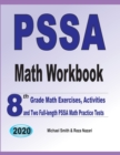 Image for PSSA Math Workbook : 8th Grade Math Exercises, Activities, and Two Full-Length PSSA Math Practice Tests