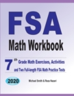 Image for FSA Math Workbook : 7th Grade Math Exercises, Activities, and Two Full-Length FSA Math Practice Tests