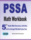 Image for PSSA Math Workbook : 5th Grade Math Exercises, Activities, and Two Full-Length PSSA Math Practice Tests