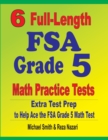Image for 6 Full-Length FSA Grade 5 Math Practice Tests