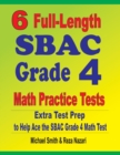 Image for 6 Full-Length SBAC Grade 4 Math Practice Tests
