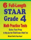 Image for 6 Full-Length STAAR Grade 4 Math Practice Tests : Extra Test Prep to Help Ace the STAAR Grade 4 Math Test