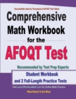 Image for Comprehensive Math Workbook for the AFOQT Test : Student Workbook and 2 Full-Length Practice Tests