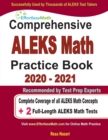 Image for Comprehensive ALEKS Math Practice Book 2020 - 2021 : Complete Coverage of all ALEKS Math Concepts + 2 Full-Length ALEKS Math Tests