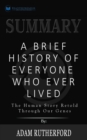 Image for Summary of A Brief History of Everyone Who Ever Lived : The Human Story Retold Through Our Genes by Adam Rutherford