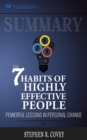 Image for Summary of The 7 Habits of Highly Effective People