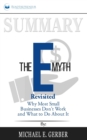 Image for Summary of The E-Myth Revisited : Why Most Small Businesses Don&#39;t Work and What to Do About It by Michael E. Gerber