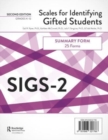 Image for Scales for Identifying Gifted Students (SIGS-2) : Summary Forms (25 Forms)