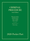 Image for Criminal Procedure : Student Edition, 2020 Pocket Part