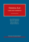 Image for Criminal law  : cases and comments