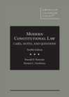 Image for Modern Constitutional Law : Cases, Notes, and Questions - CasebookPlus