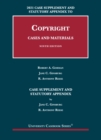 Image for Copyright  : cases and materials: 2021 case supplement and statutory appendix
