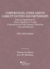Image for Corporations, Other Limited Liability Entities and Partnerships, Statutory Supplement, 2021-2022