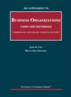 Image for 2021 supplement to Business organizations, cases and materials, unabridged and concise twelfth edition