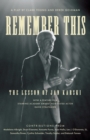 Image for Remember this  : the lesson of Jan Karski