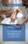 Image for Applying the Word to Human Problems &amp; Issues: A Topical Bible Reference Guide for Christian